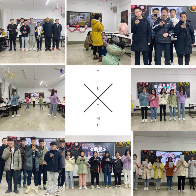 图二:食科班同学们的精彩表演