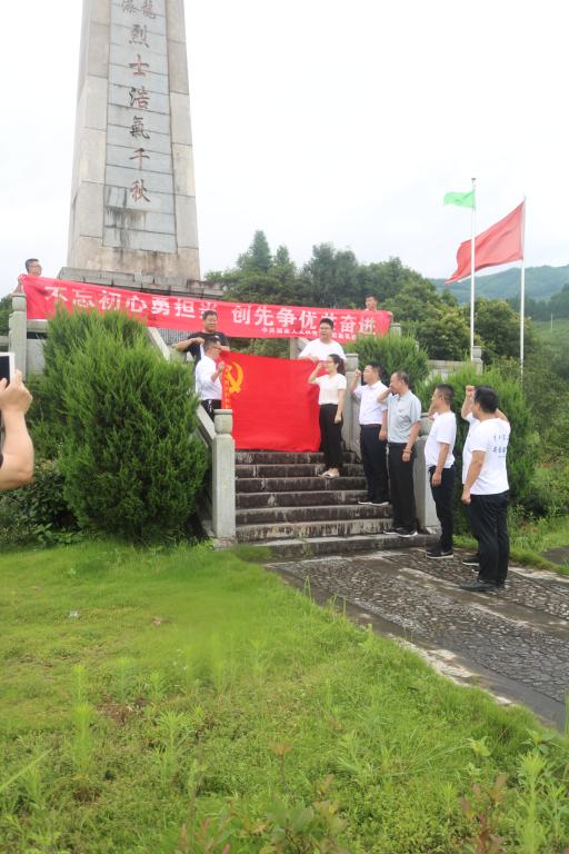 (“我是党员”宣誓活动)